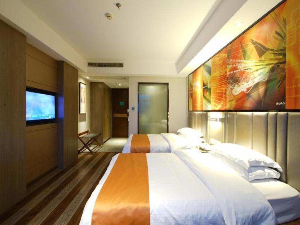 Greentree Inn Fujian Fuzhou Software Park River View Business Hotel Exterior foto